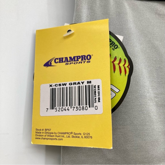 ❤️‍🔥 (5/20) NWT Champro Women’s Dri-Gear Contour Fit Sliding Shorts Medium (8) - Picture 3 of 5